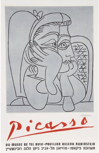 Pablo Picasso Au Musee de Tel Aviv Pavillion Helena Rubenstein