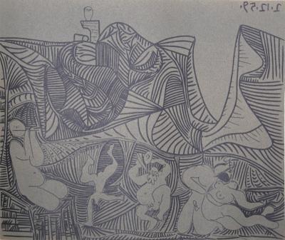 Pablo Picasso Bacchanale au Hibou 35 