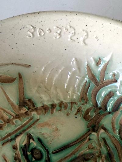 Pablo Picasso Ceramic Bowl Visage de Faune by Pablo Picasso