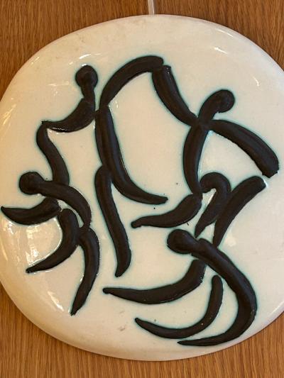 Pablo Picasso Ceramic Plate Madoura Picasso limited edition dapr s Picasso stamped