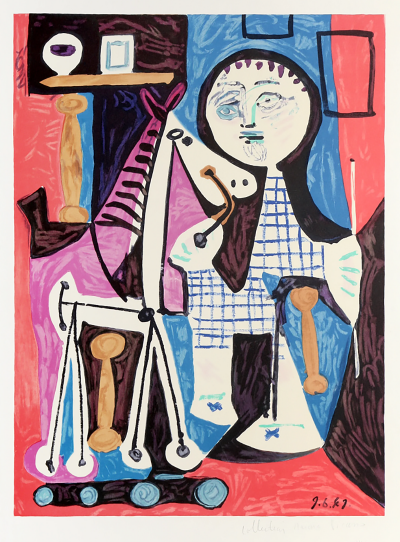 Pablo Picasso Claude a Deux Ans