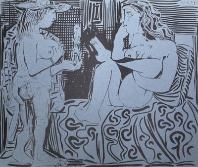 Pablo Picasso Deux Femmes 12 
