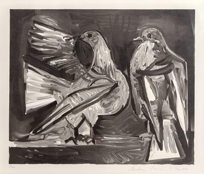 Pablo Picasso Deux Pigeons
