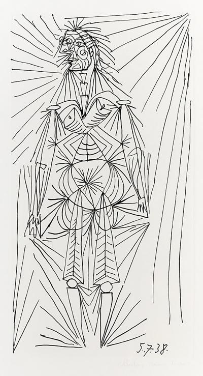Pablo Picasso Femme Debout
