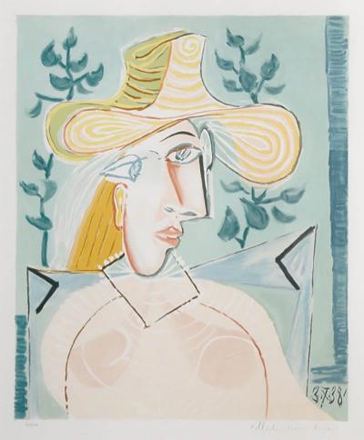 Pablo Picasso Femme a la Collerette