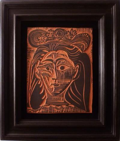 Pablo Picasso Femme au chapeau fleuri A R 521 