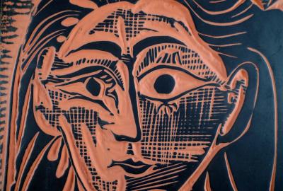 Pablo Picasso Femme au chapeau fleuri A R 521 