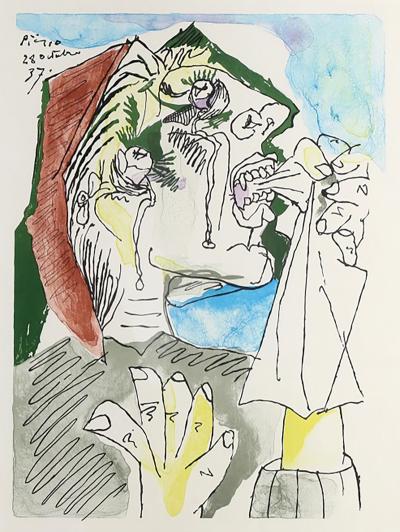 Pablo Picasso Femme en Pleurs
