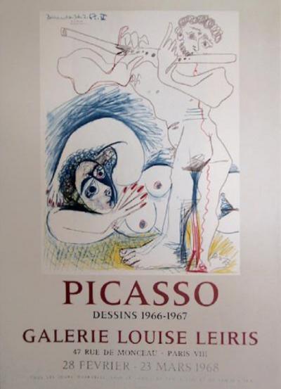 Pablo Picasso Galerie Louis Leiris Dessins 1966 1967