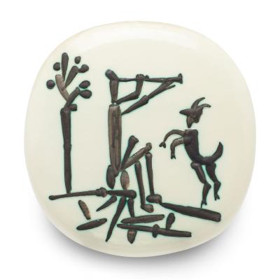 Pablo Picasso Joueur de fl te et ch vre A R 382 