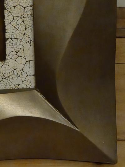 Pablo Picasso Large 1970s Italian Eggshell Lacquer Relief Panel After Picasso Sylvette 1954 