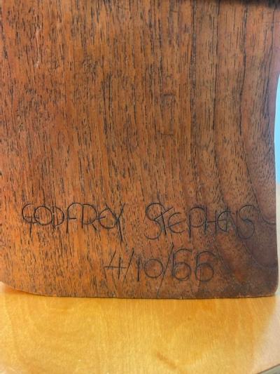 Pablo Picasso MID CENTURY CARVED WOOD CUBIST FIGURE SCULPTURE