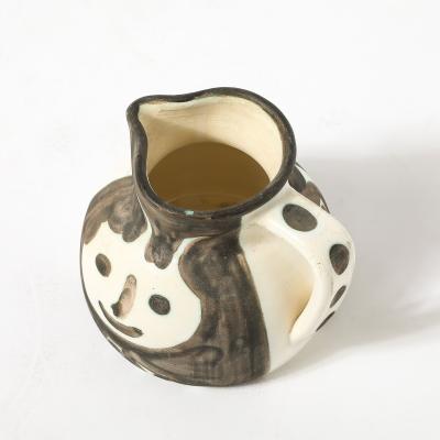 Pablo Picasso Madoura Pottery Glazed Earthenware T tes Pitcher signed Pablo Picasso