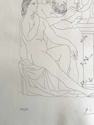 Pablo Picasso Modele etc Sculpteur avec as Sculpure