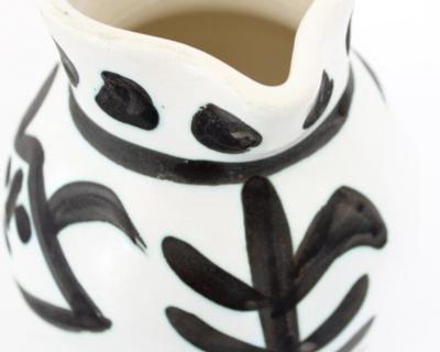 Pablo Picasso PABLO PICASSO CERAMIC PITCHER TETES VISAGES CREATED IN THE MADOURA ATELIER