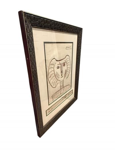 Pablo Picasso PICASSO LITHOGRAPH PICASSO AND THE HUMAN COMEDY