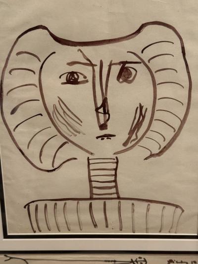 Pablo Picasso PICASSO LITHOGRAPH PICASSO AND THE HUMAN COMEDY