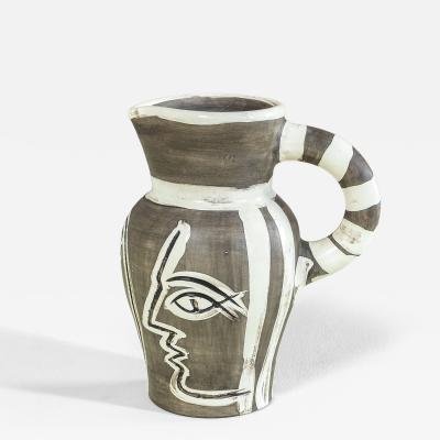 Pablo Picasso Pablo Picasso Ceramic Pitcher mod Pichet grav gris