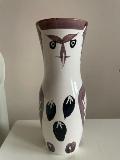 Pablo Picasso Pablo Picasso Chouetton Ceramic Owl Vase 1952 