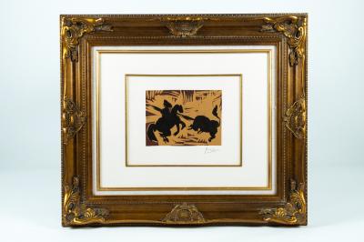 Pablo Picasso Pablo Picasso Wood Framed Decorative Art