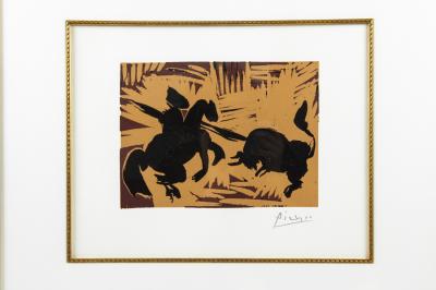 Pablo Picasso Pablo Picasso Wood Framed Decorative Art