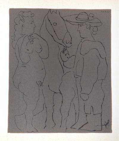 Pablo Picasso Picador Femme et Cheval 10 