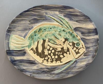 Pablo Picasso Poisson bleu A R 180 