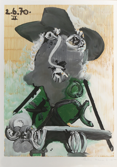 Pablo Picasso Portrait d Homme au Chapeau