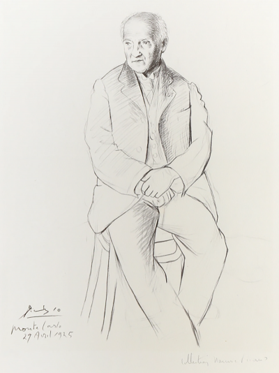Pablo Picasso Portrait du Maitre de Ballet de la Scala de Milan