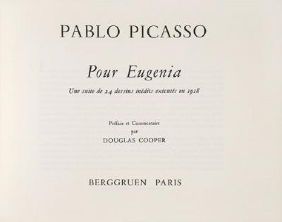 Pablo Picasso Pour Eugenia by PABLO PICASSO