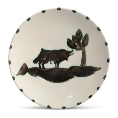 Pablo Picasso Taureau sous larbre A R 159 