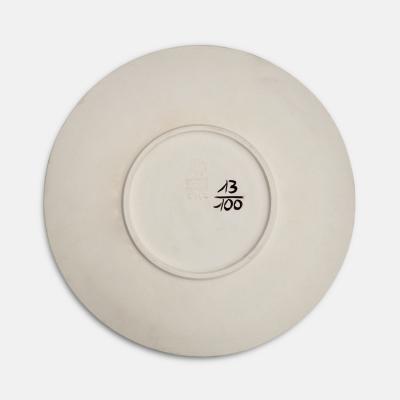 Pablo Picasso Tormented Face Ceramic Plate 1956