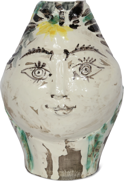 Pablo Picasso Woman s Head Crowned with Flowers Ramie 237