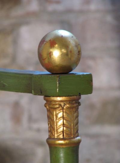 Painted 19th Century Armchair by Jean Joseph Chapuis