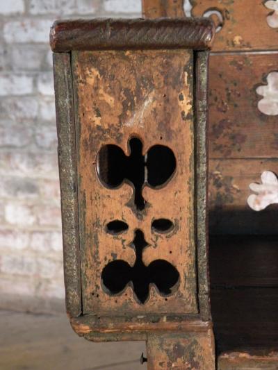 Painted 19th century Folk Art Childs Chair