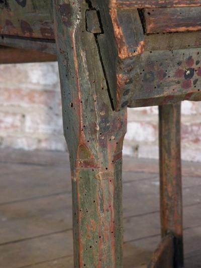 Painted 19th century Folk Art Childs Chair