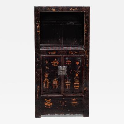 Painted Book Cabinet