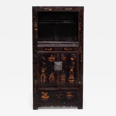 Painted Book Cabinet