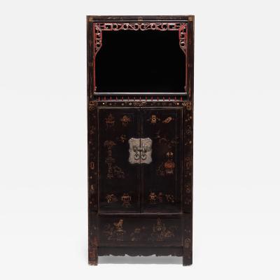 Painted Book Cabinet