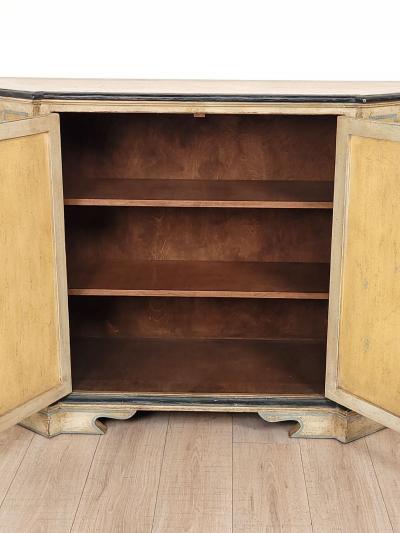 Painted Cabinet Vintage U S A 