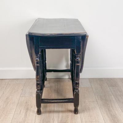 Painted Dropleaf Table U S A circa 1870