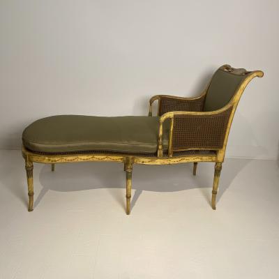 Painted Fainting Chair England Circa 1810