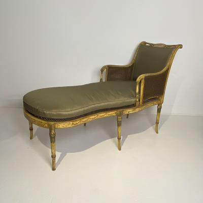 Painted Fainting Chair England Circa 1810