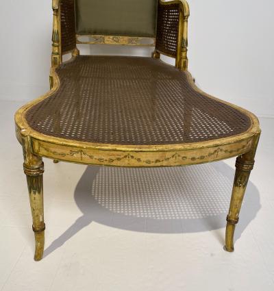 Painted Fainting Chair England Circa 1810