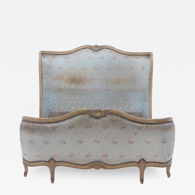 Painted French Louis XV style bed C 1920 