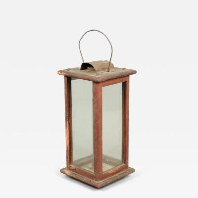 Painted Hanging Lantern