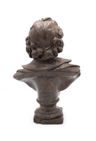 Painted Plaster Beethoven Bust