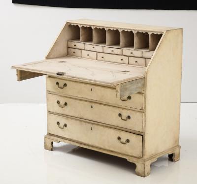 Painted Swedish Secretary 19th Century