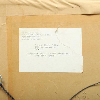 Painted Tray with Fruit