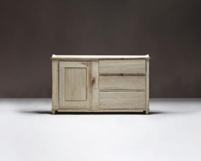 Painted Wood Enfilade Chest Sweden 19th C